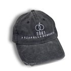 TÖKI - Koptatott, Vintage hatású Baseballsapka