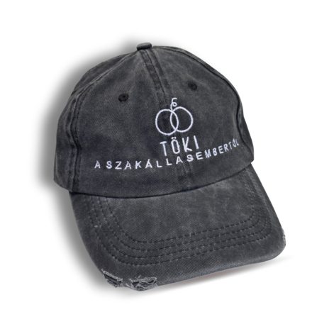 TÖKI - Koptatott, Vintage hatású Baseballsapka