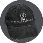 TÖKI - Koptatott, Vintage hatású Baseballsapka